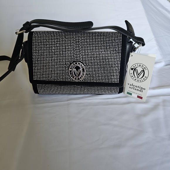 Valentino Orlandi Handbags - Valentino Orlandi Monochrome Crossbody Bag